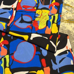 Printed Fabric – Perfect for Crepe Gown Dresses: