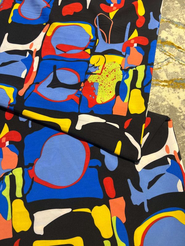 Printed Fabric – Perfect for Crepe Gown Dresses: