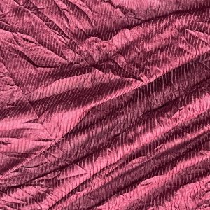 Luxurious Burgundy Rib Fabric