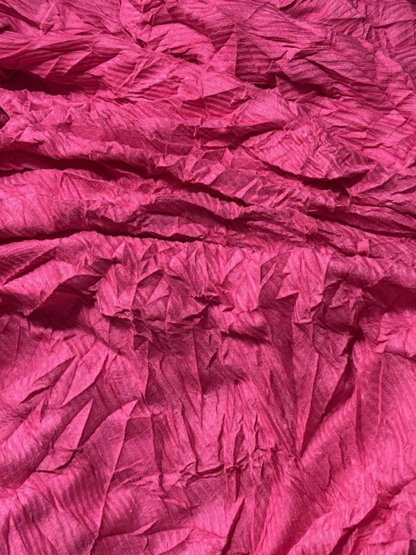 Pink Rib Fabric – Elegant, Stretchy & Stylish