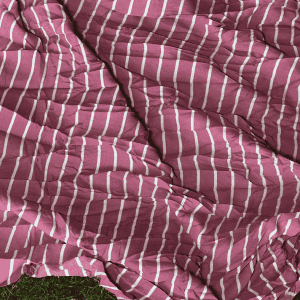 striped crepe fabric