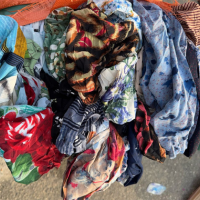 Wholesale Crepe Flowery Mix Bale